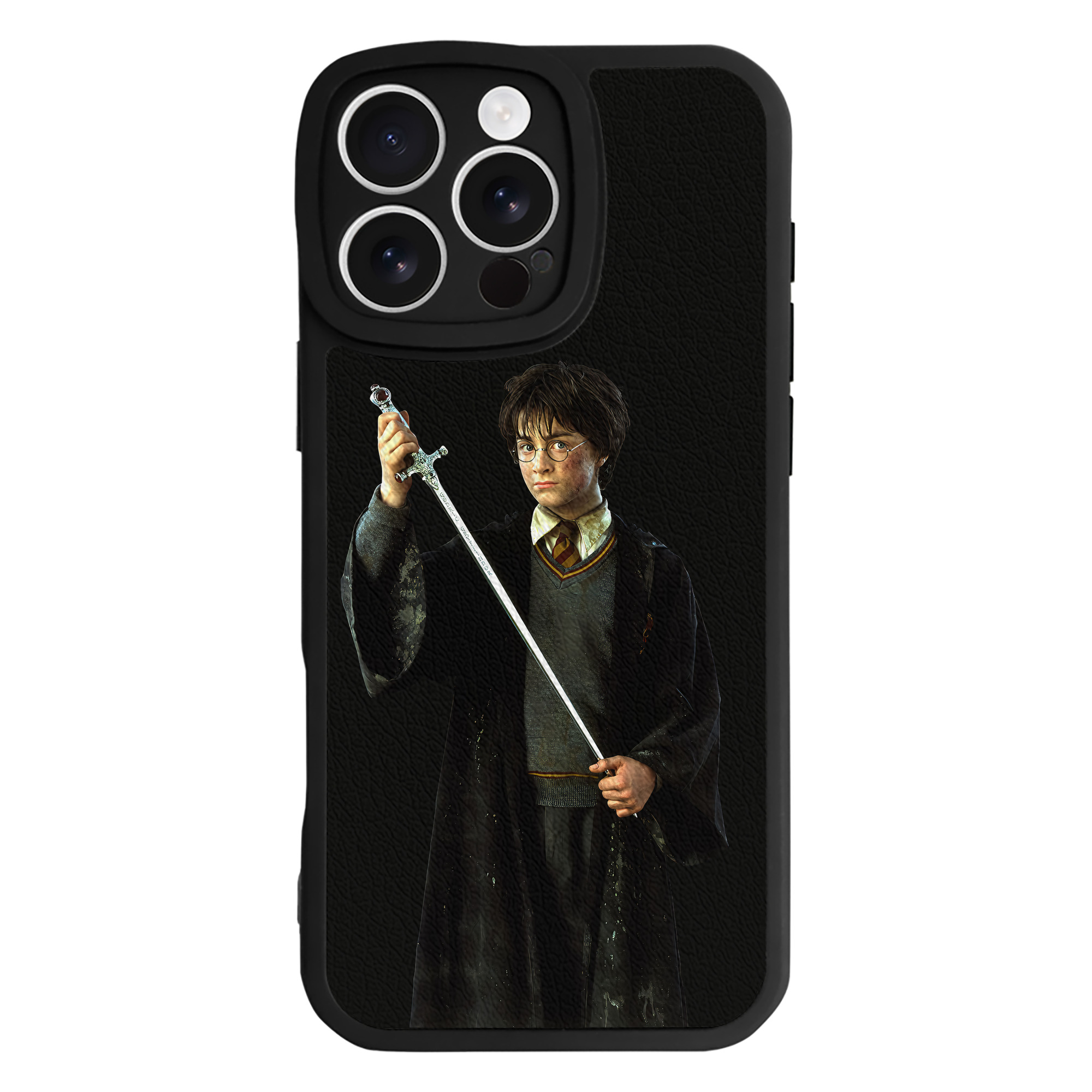（画像用） Harry Potter ハリー・ポッターシリーズ 【iPhone 16シリーズ対応】シリコンスマホケース（レザー調） 材質：シリコン